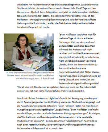 Heilfasten macht glücklich-NW