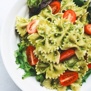Nudeln-mit-Pesto